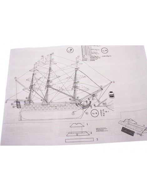 MINI MAMOLI H.M.S. Victory 1: 325 kit