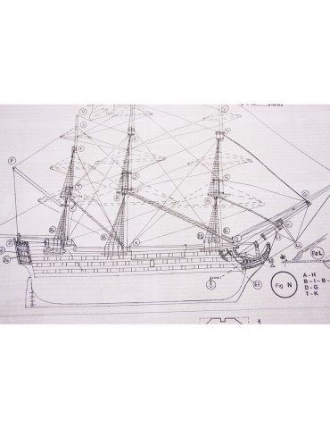 MINI MAMOLI H.M.S. Victory 1: 325 kit