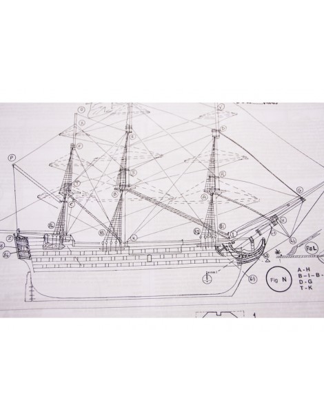 MINI MAMOLI H.M.S. Victory 1: 325 kit