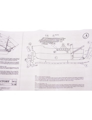 MINI MAMOLI H.M.S. Victory 1: 325 kit