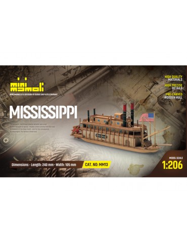 MINI MAMOLI Mississippi 1: 206 kit