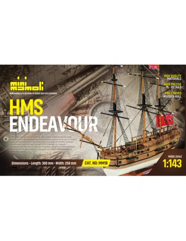 MINI MAMOLI H.M.S. Endeavor 1: 143 kit