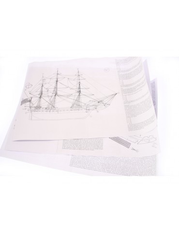 MINI MAMOLI U.S.S. Constitution 1: 330 kit