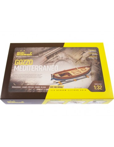 Gozzo Mediterano kit 1:32 Mini Mamoli