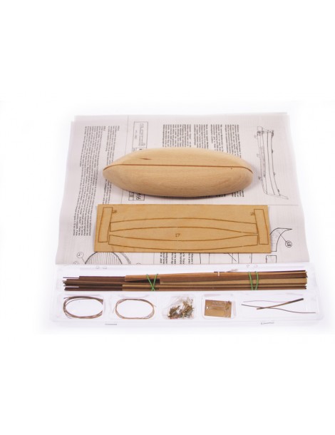 Gozzo Mediterano kit 1:32 Mini Mamoli