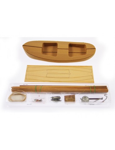 Gozzo da pesca kit 1:28 Mini Mamoli
