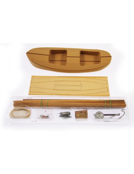 Gozzo da pesca kit 1:28 Mini Mamoli