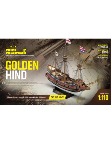 MINI MAMOLI Golden Hind 1: 110 kit