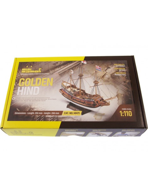 MINI MAMOLI Golden Hind 1: 110 kit