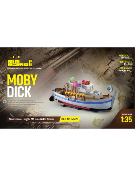 MINI MAMOLI Moby Dick 1:35 kit