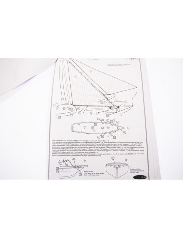 America Yacht 1:155 Baukasten