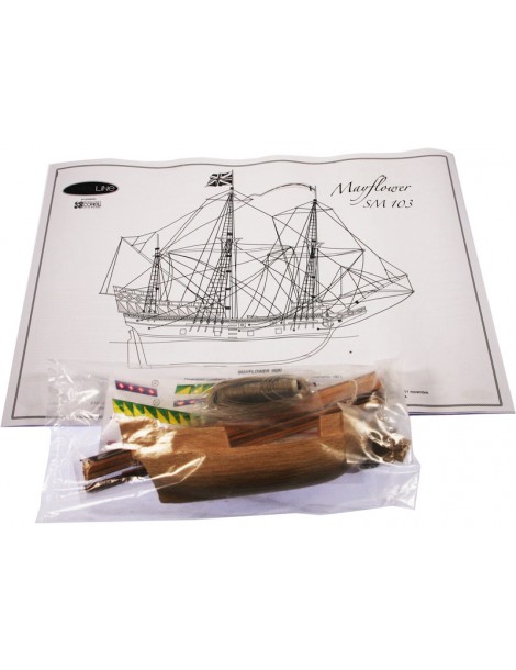 Mayflower 1:140 Baukasten