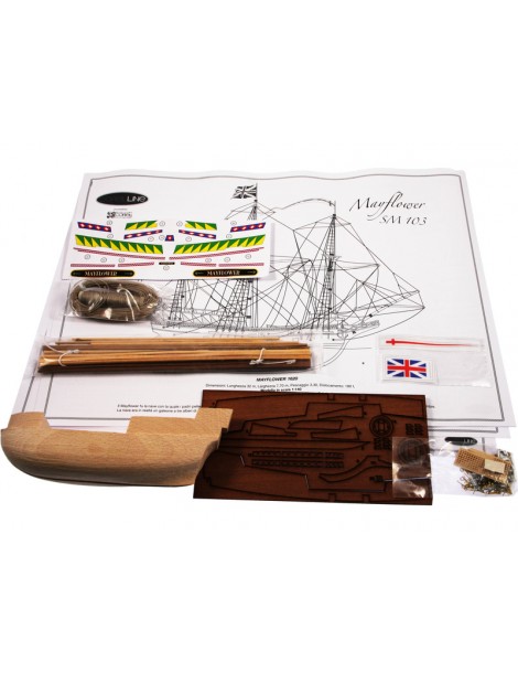 Mayflower 1:140 Baukasten
