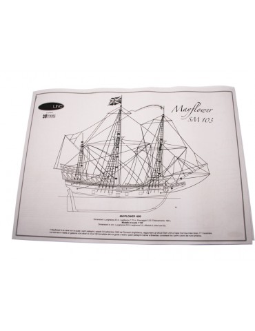 Mayflower 1:140 Baukasten