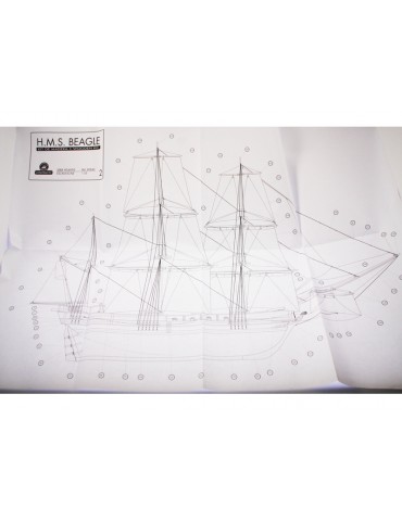 CONSTRUCTO HMS Beagle 1:55 kit