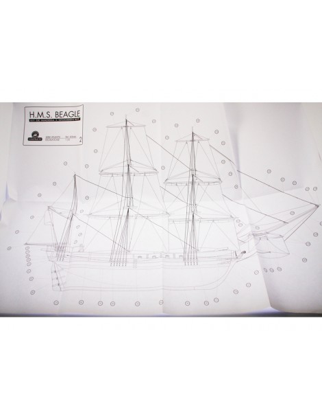 CONSTRUCTO HMS Beagle 1:55 kit