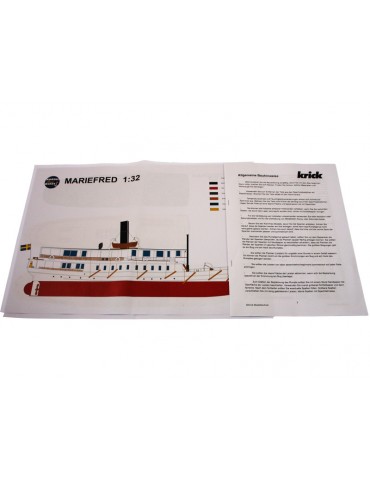 Mariefred s/s Passagierdampfer Bausatz