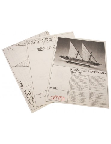 AMATI Gold Yacht 1: 300 Bottle Kit