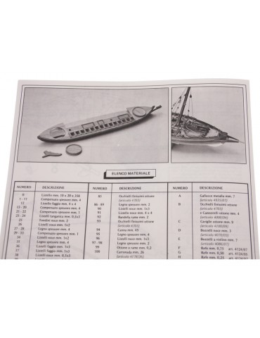 AMATI Gold Yacht 1: 300 Bottle Kit