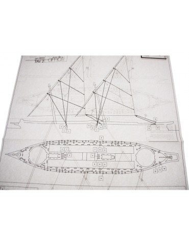 AMATI Gold Yacht 1: 300 Bottle Kit
