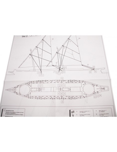 AMATI Gold Yacht 1: 300 Bottle Kit