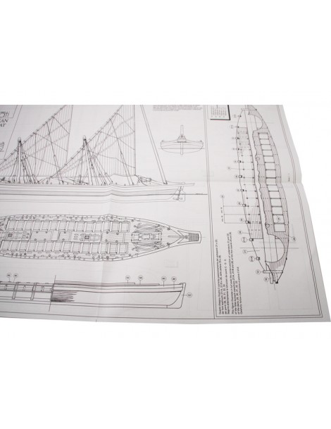 AMATI Gold Yacht 1: 300 Bottle Kit