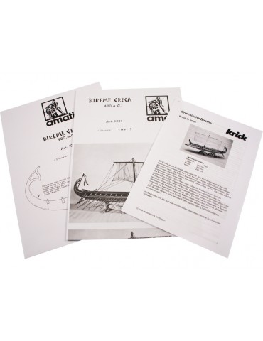 AMATI Greek Bireme 1:35 set