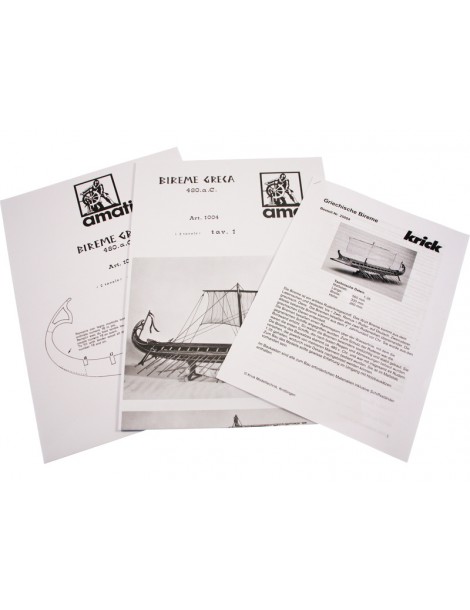AMATI Greek Bireme 1:35 set