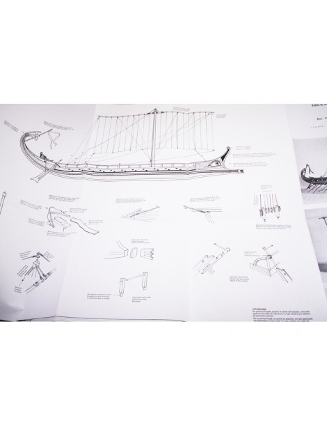 AMATI Greek Bireme 1:35 set