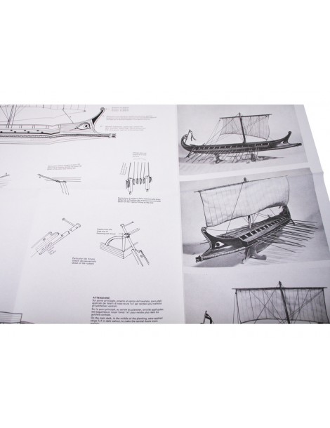 AMATI Greek Bireme 1:35 set
