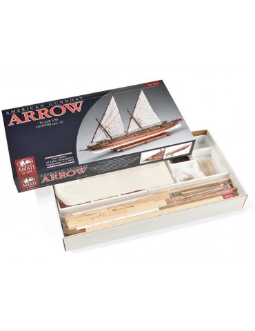 AMATI Arrow battleship 1814 1:55 set