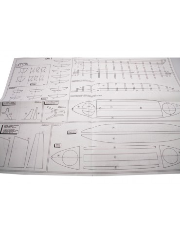 AMATI Arrow battleship 1814 1:55 set