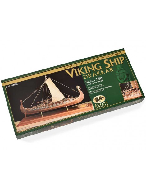 AMATI Oseberg Viking Ship 1:50 set
