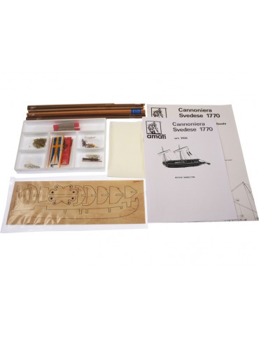 AMATI Swedish warship 1775 1:35 set