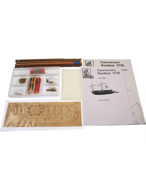 AMATI Swedish warship 1775 1:35 set