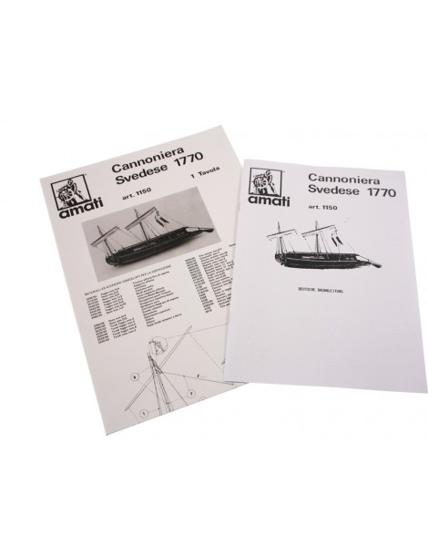 AMATI Swedish warship 1775 1:35 set