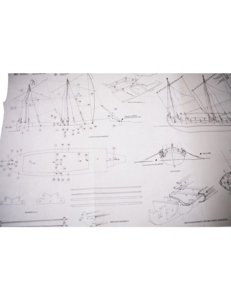 AMATI Swedish warship 1775 1:35 set