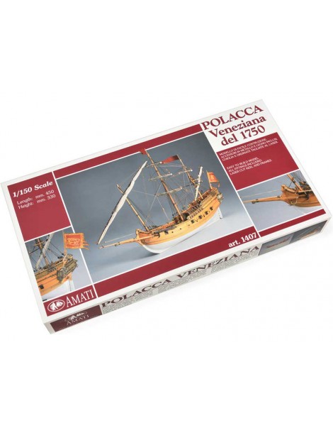 AMATI Polacca Venetian ship 1750 set