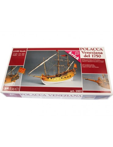 AMATI Polacca Venetian ship 1750 set