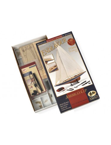 AMATI Endeavor sailboat 1934 1:80 set