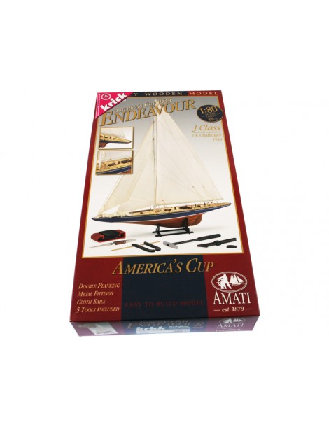 AMATI Endeavor sailboat 1934 1:80 set