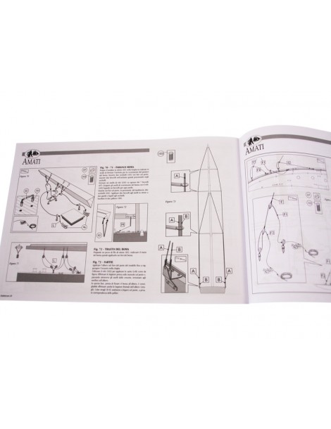 AMATI Endeavor sailboat 1934 1:80 set