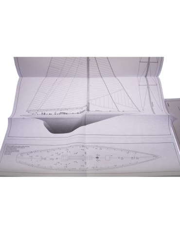 AMATI Rainbow Sailboat 1934 1:80 set