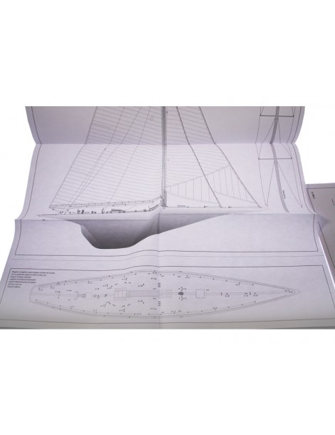 AMATI Rainbow Sailboat 1934 1:80 set