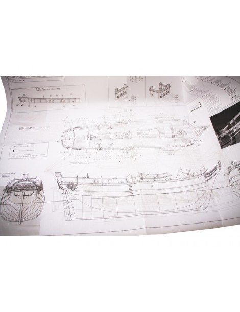 AMATI H.M.S Bounty 1787 1:60 kit