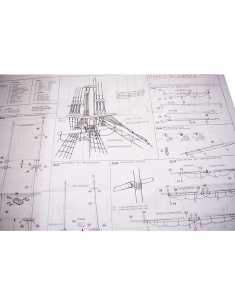 AMATI H.M.S Bounty 1787 1:60 kit