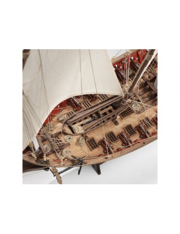 AMATI Sciabecco pirate ship 1753 1:60 set