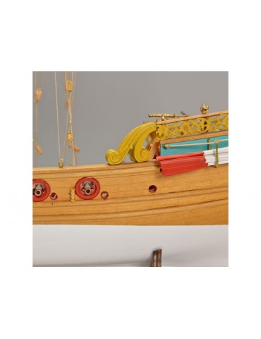 AMATI Sciabecco pirate ship 1753 1:60 set