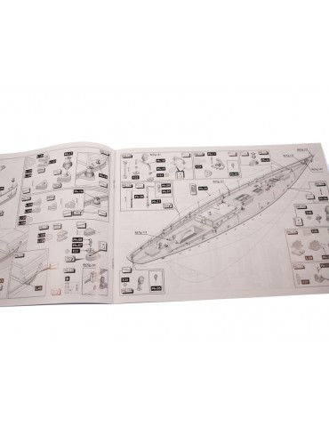 AMATI Dorade Sailing Fastnet Cup 1931 1:20 set