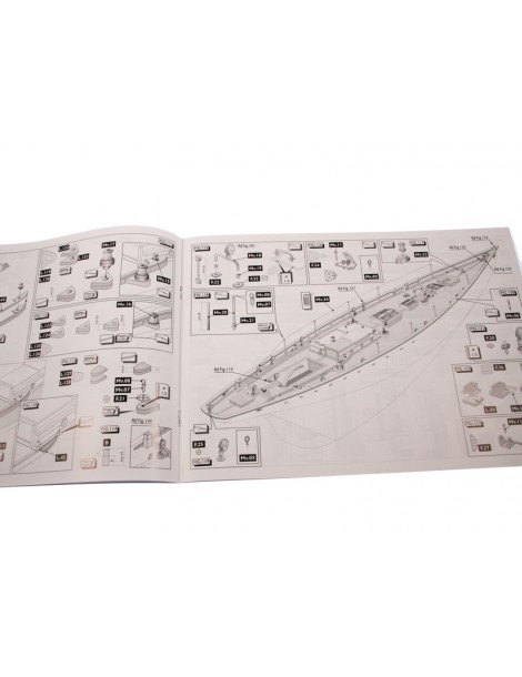 AMATI Dorade Sailing Fastnet Cup 1931 1:20 set